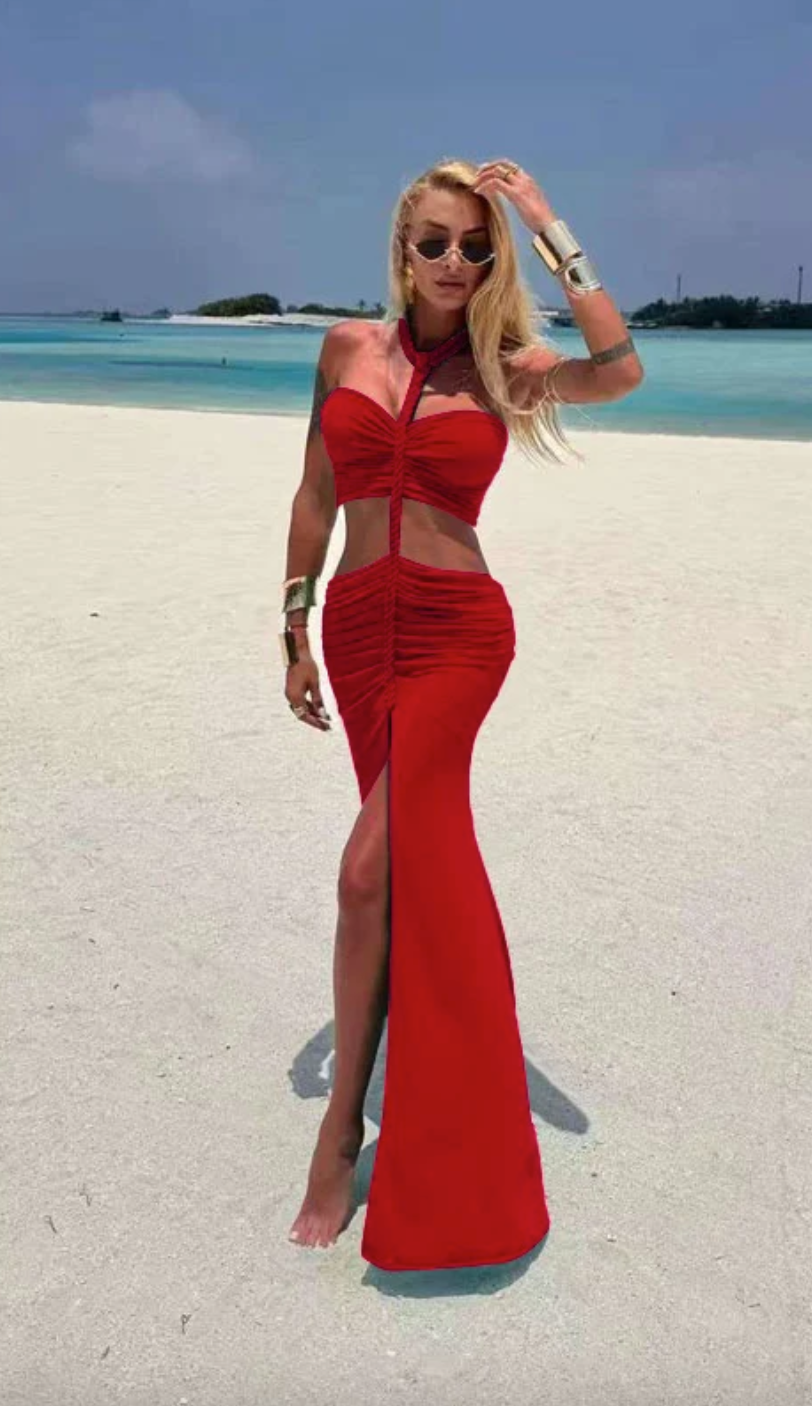 Vestito Andromeda rosso